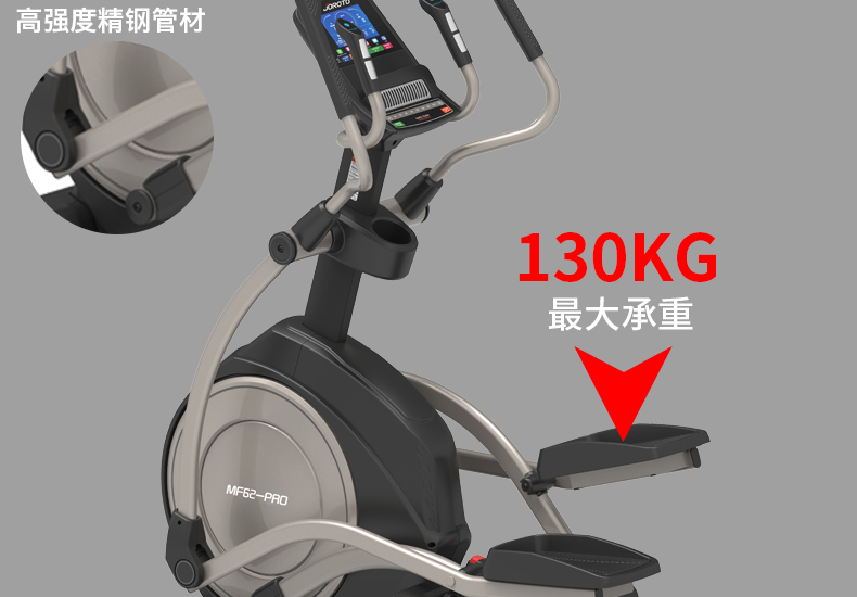 美国JOROTO-MF62PRO 静音椭圆机(图18)