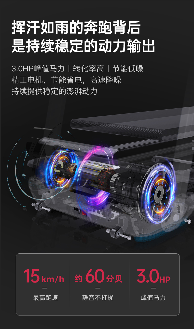 美国JOROTO跑步机 家用智能可折叠免安装走步机减震健身房运动器材IW9 高清彩屏娱乐版 （银） 免安装(图18)
